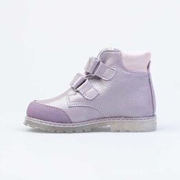 152304-22 Ботинки для девочки сиреневый фото №2