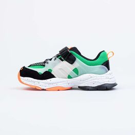 444017-71 Кроссовки для мальчики чер-цве фото №2