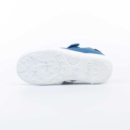 431158-14 Текстильная обувь для девочки голубой фото №3