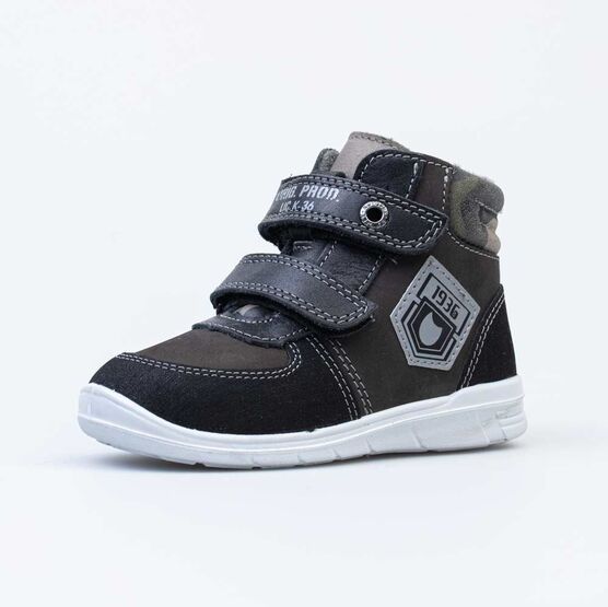 352296-32 Ботинки для мальчики оливковый