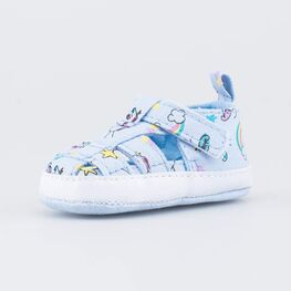 001109-11 Пинетки для девочки голубой