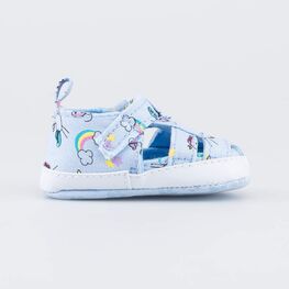 001109-11 Пинетки для девочки голубой фото №2