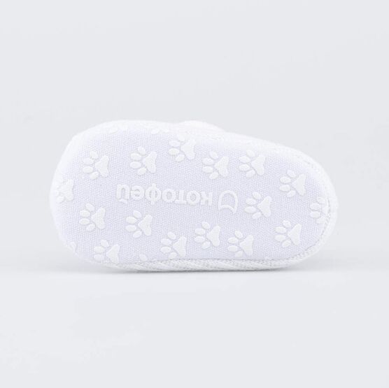 001114-11 Пинетки для девочки белый фото №3