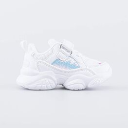 144218-71 Кроссовки для девочки для девочки белый фото №2