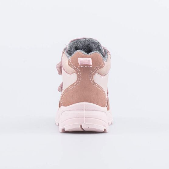 152342-31 Ботинки из натуральной кожи на весну/осень для девочки розовый фото №5