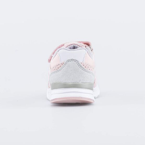 144206-72 Кроссовки со вставками из натурального велюра для девочки розовый фото №5