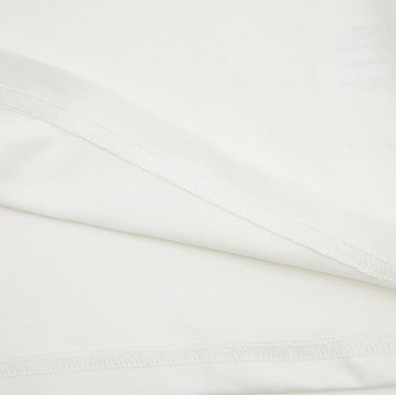 07802088-40 Белая футболка в спортивном стиле для девочки белый,синий фото №4