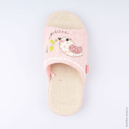 531062-11 Тапочки для девочки розовый фото №4