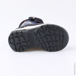 254962-41 Мембранные ботинки для девочки светло-синий фото №3