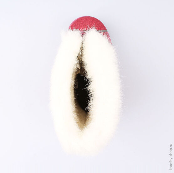 267058-43 Валенки для девочки розовый фото №4