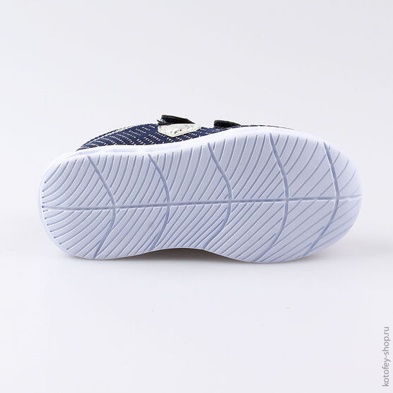 344218-71 Кроссовки с LED-подсветкой на подошве для девочки светло-синий фото №3