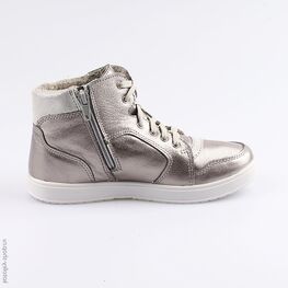 752137-32 Ботинки для девочки серебрист. фото №2
