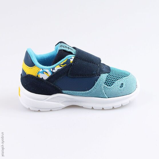 144110-73 Кроссовки с LED-подсветкой на подошве для мальчики син-гол фото №2