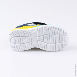 144110-73 Кроссовки с LED-подсветкой на подошве для мальчики син-гол фото №3