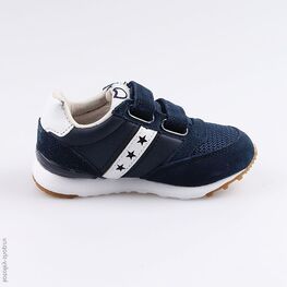 144120-21 Кроссовки на липучках для мальчики светло-синий фото №2