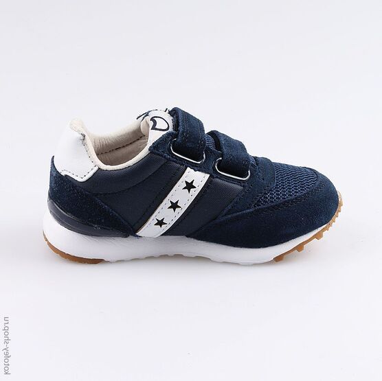 144120-21 Кроссовки на липучках для мальчики светло-синий фото №2