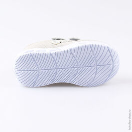 144098-72 Кроссовки с LED-подсветкой на подошве для девочки сер-роз фото №3