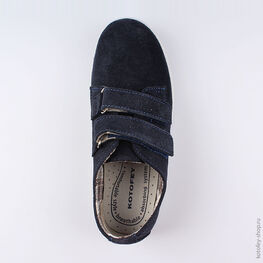 632278-72 Полуботинки для мальчики светло-синий фото №4