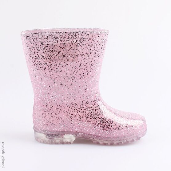 566173-11 Резиновые сапоги с LED-подсветкой для девочки розовый фото №2