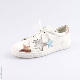 532193-21 Полуботинки для девочки белый