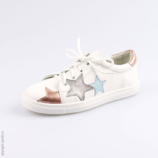 532193-21 Полуботинки для девочки белый