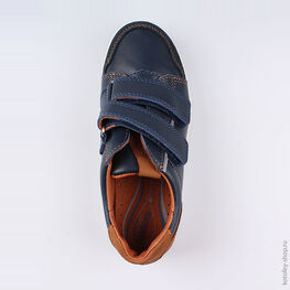 632274-22 Полуботинки для мальчики син-кор фото №4