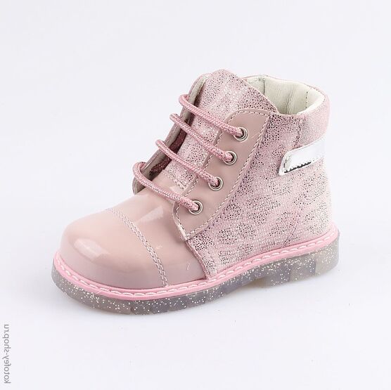 152225-23 Ботинки для девочки розовый
