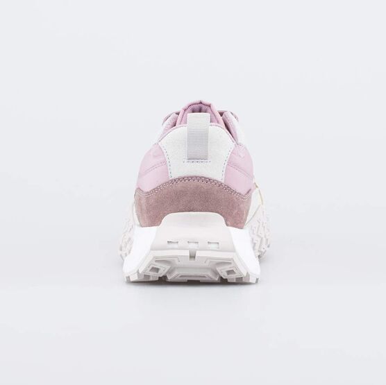 744226-73 Кожаные кроссовки-буст для девочки-подростка для девочки розовый + серый фото №5