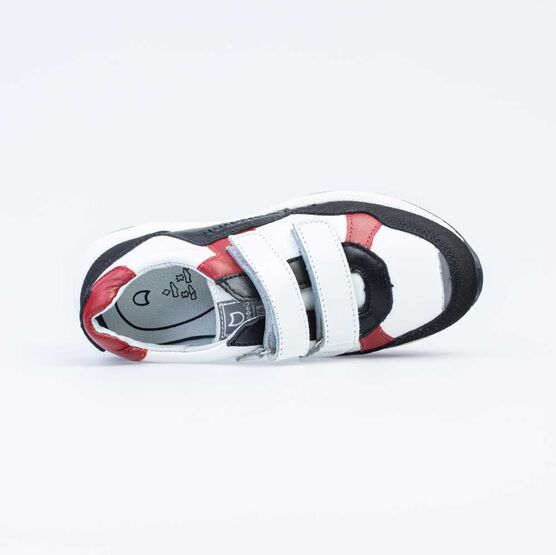 532227-23 Полуботинки для мальчики чер-бел фото №4