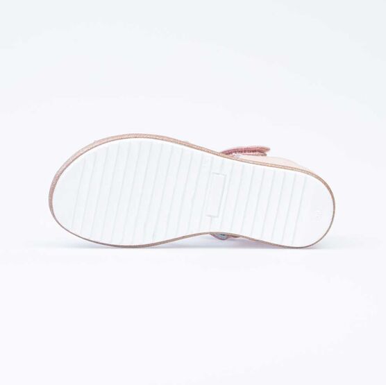 522150-22 Босоножки для девочки кожаные для девочки розовый фото №3
