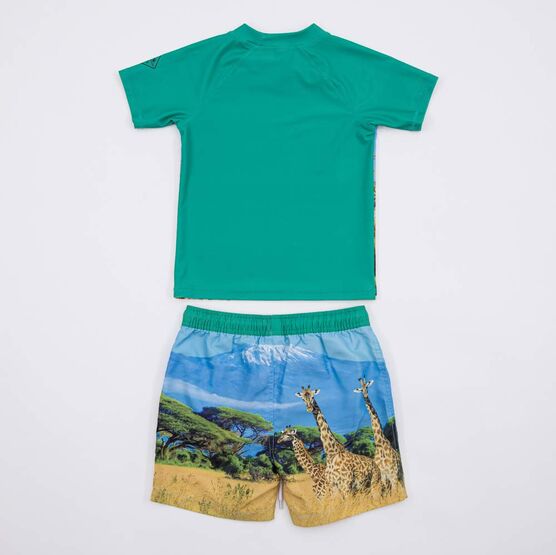 07786004-40 Купальный костюм для мальчика Сафари для мальчики зеленый фото №2