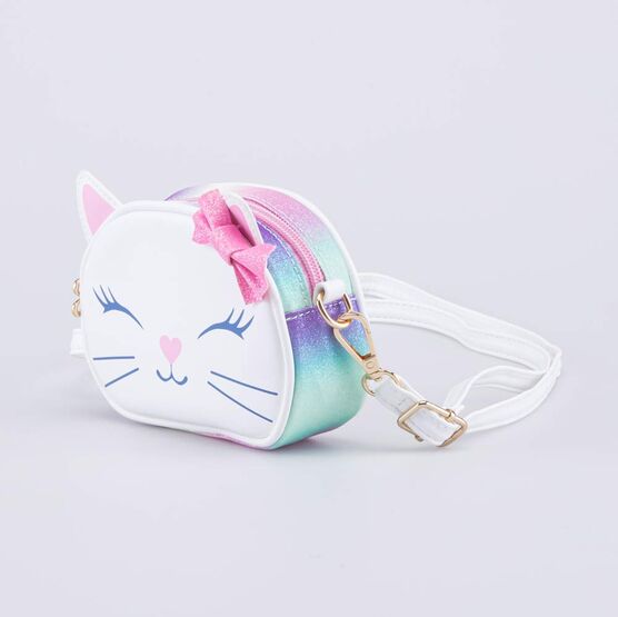 02802351-40 Сумка детская Кошечка белый для девочки белый фото №2