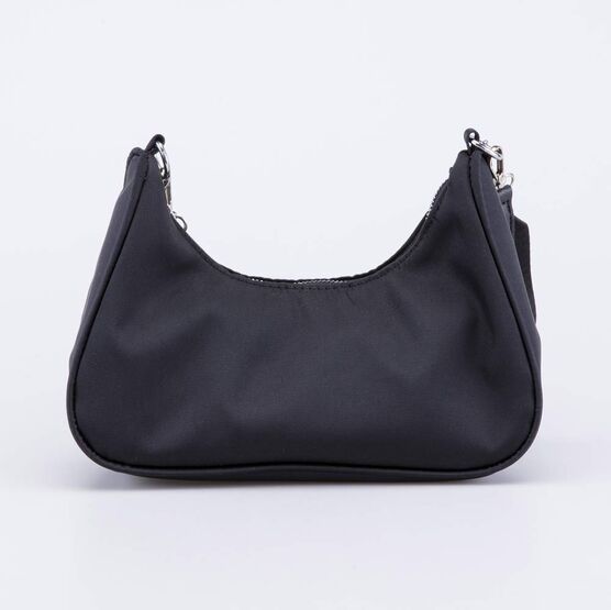 02802356-40 Сумка-багет детская черный для девочки черный фото №3