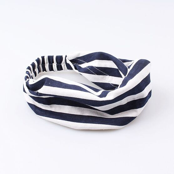 07811112-40 Косынка для девочки сине-белая для девочки разноцветный