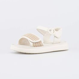 524134-21 Летние сандалии для девочки для девочки бежевый