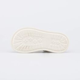 524136-21 Летние сандалии для девочки для девочки бежевый,серебристый фото №3