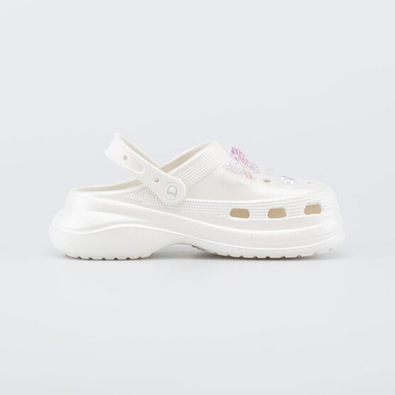 525162-02 Пляжная обувь для девочки Бабочки для девочки бежевый фото №2