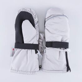 07821095-10 Варежки с тинсулейт Серый для девочки серый