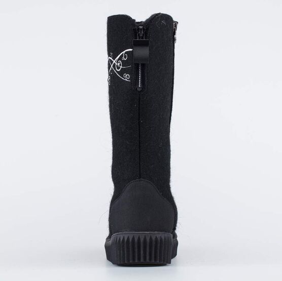 867096-41 Валенки с потайной молнией для девочки черный фото №5