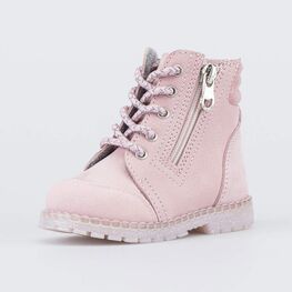 152358-32 Утепленные ботинки для девочки для девочки розовый