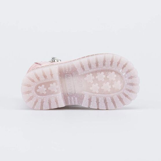 152358-32 Утепленные ботинки для девочки для девочки розовый фото №3