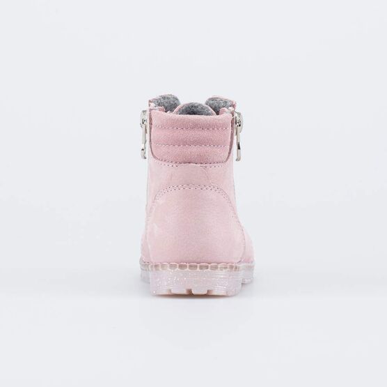 152358-32 Утепленные ботинки для девочки для девочки розовый фото №5