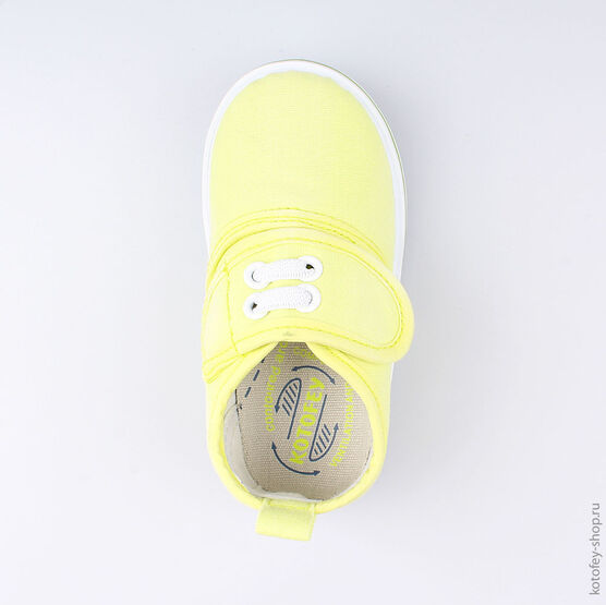 231128-12 Кеды для девочки салатовый фото №4