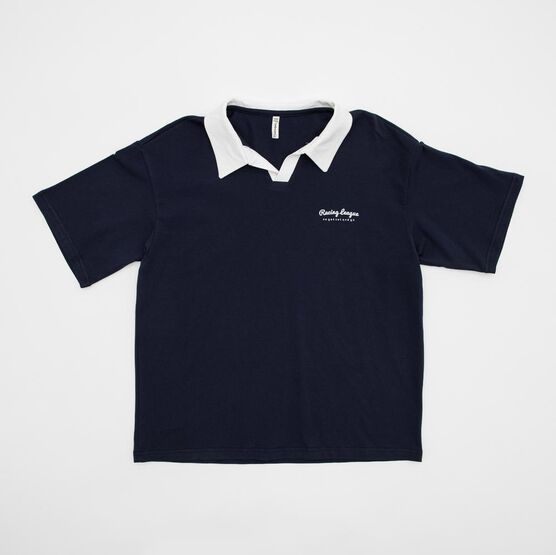 07702081-40 Синяя футболка поло для мальчика для мальчики синий