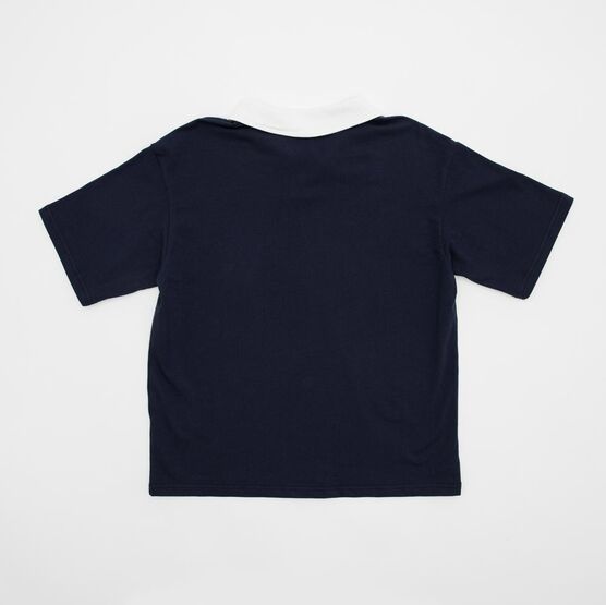 07702081-40 Синяя футболка поло для мальчика для мальчики синий фото №2