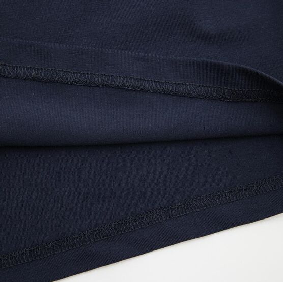 07702081-40 Синяя футболка поло для мальчика для мальчики синий фото №4