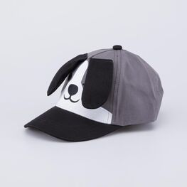 07709104-40 Кепка-бейсболка для мальчика Мой щенок для мальчики черный,белый