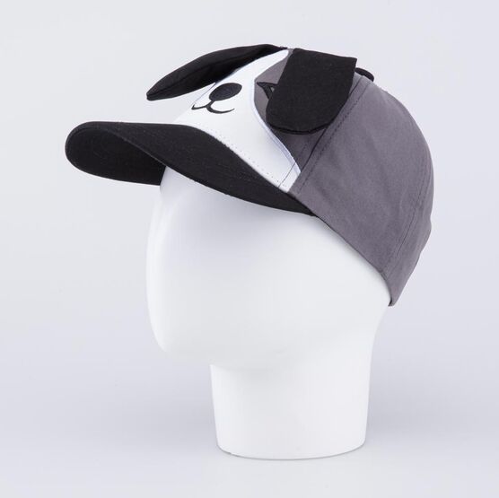 07709104-40 Кепка-бейсболка для мальчика Мой щенок для мальчики черный,белый фото №2