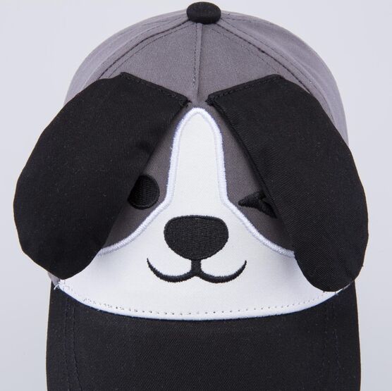 07709104-40 Кепка-бейсболка для мальчика Мой щенок для мальчики черный,белый фото №5