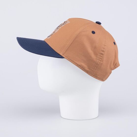 07709105-40 Кепка-бейсболка для мальчика Озорной щенок для мальчики синий,коричневый фото №3